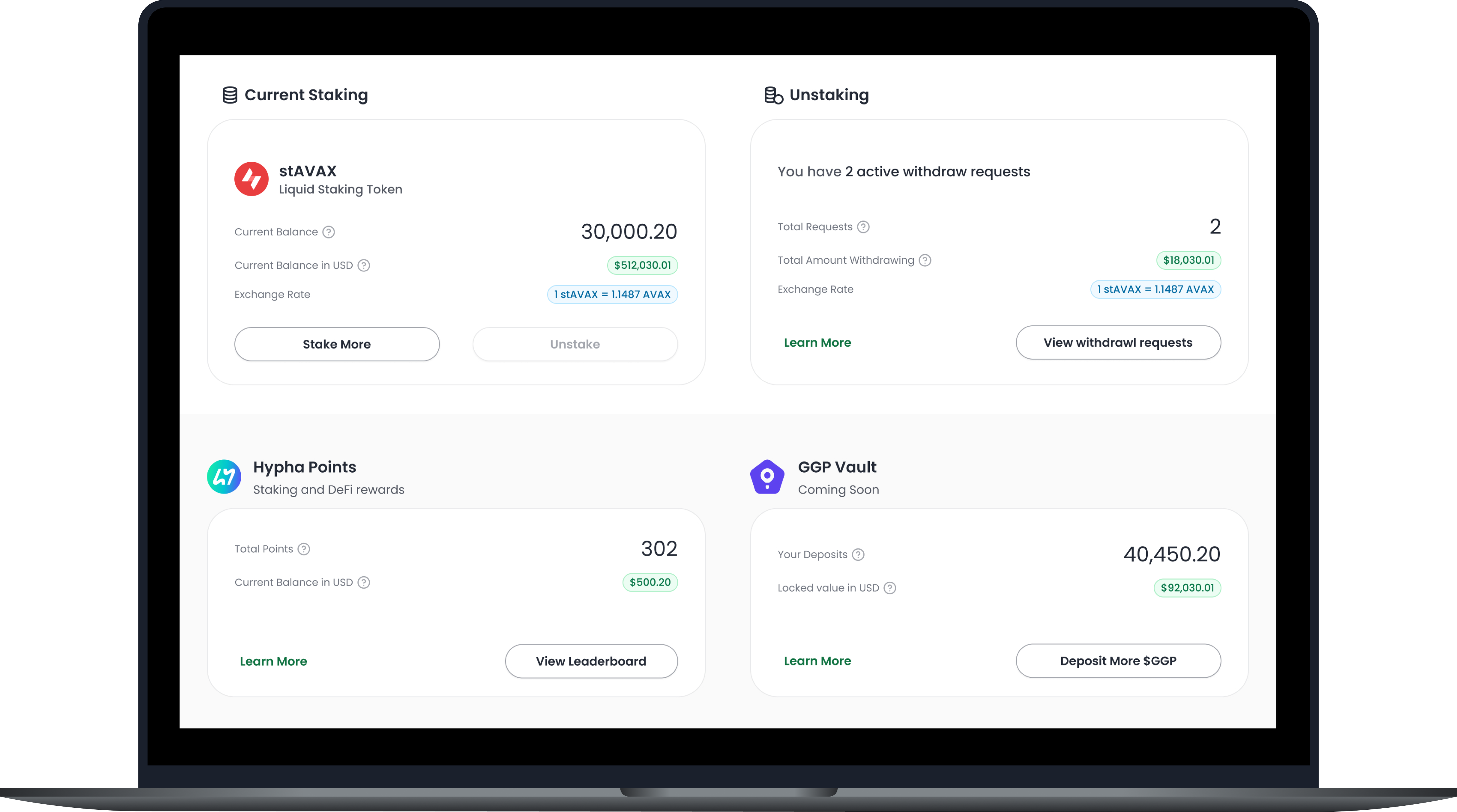 Hypha Portfolio Light Theme - Detail View
