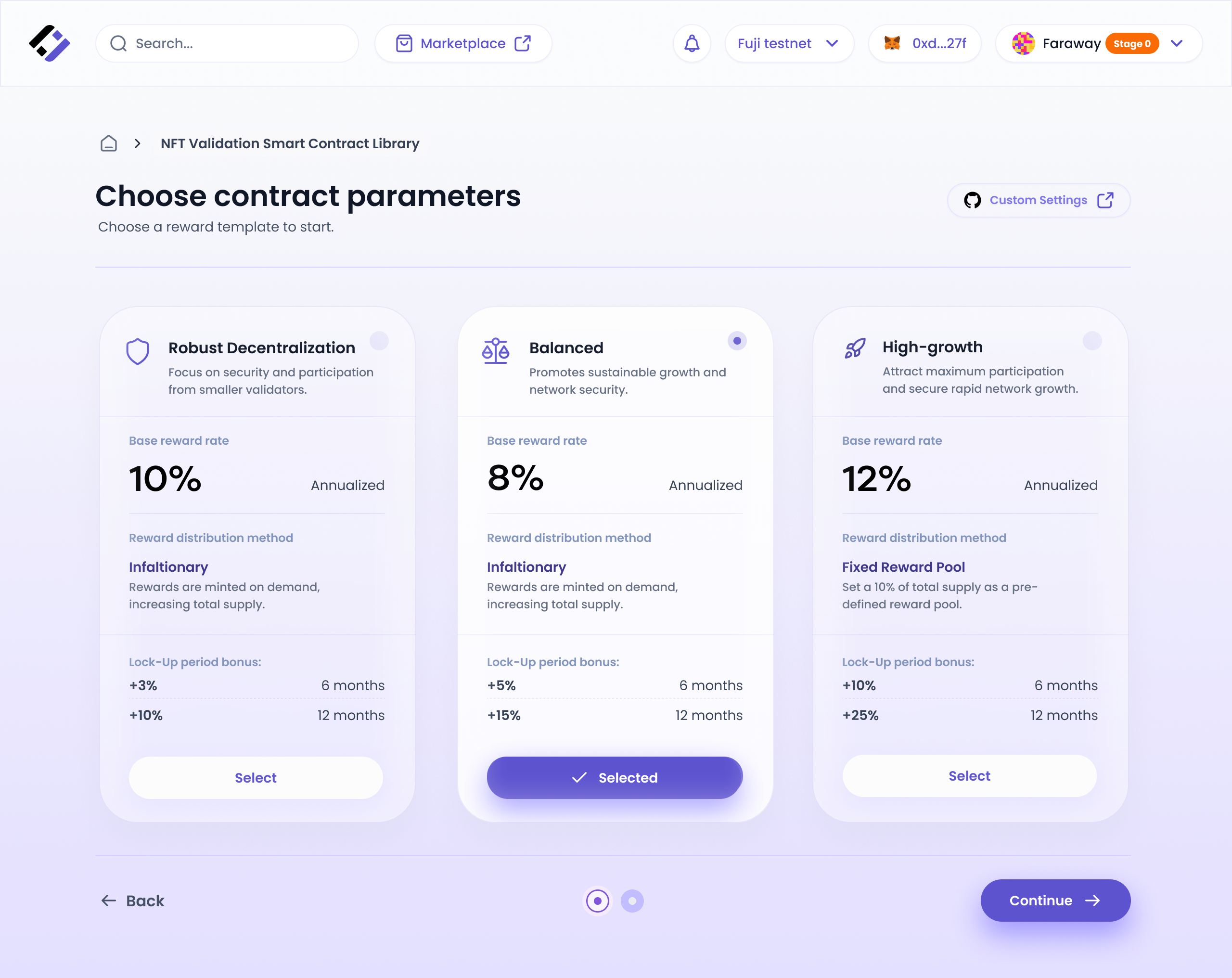 Rewards Page