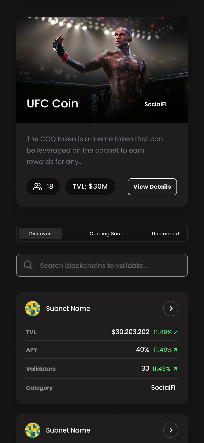 mobile ui