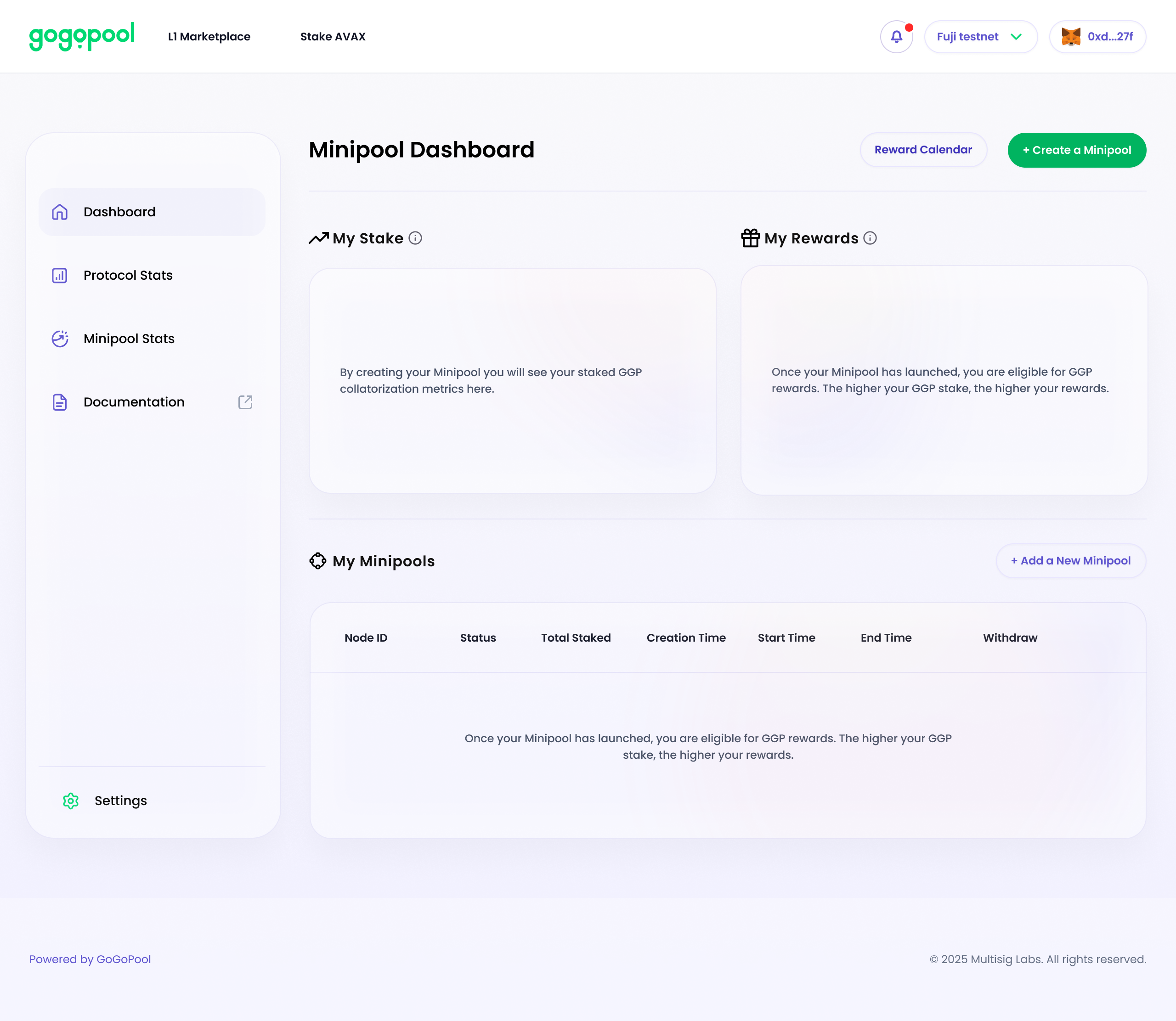 Comps for Minipool Update